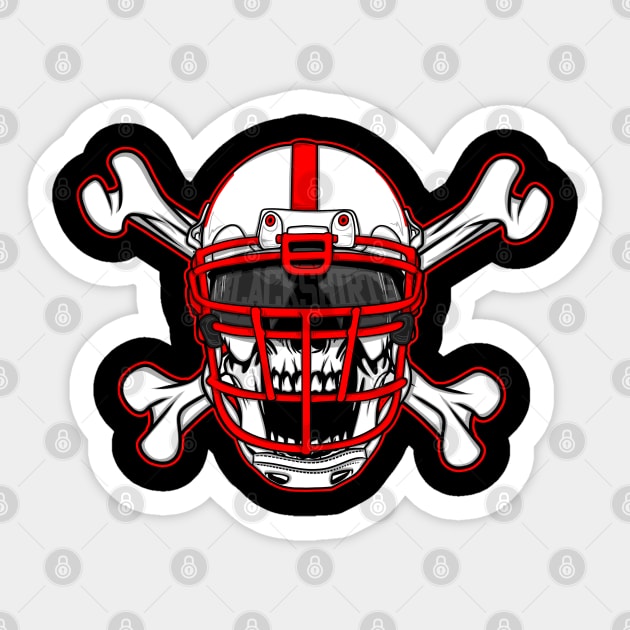 Crossbones Sticker by SKetchdProductions